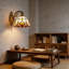 Applique murale en verre ambre Tiffany