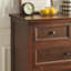 Armoire d'appoint en noyer massif