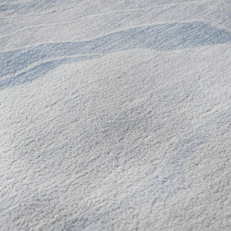 Tapis à rayures Alijah AMF1246 lavable à la machine de qualité supérieure, Rectangle 1 pi 8 po x 2 pi 6 po