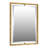 Adibah Matte Black Framed Mirror-168455063
