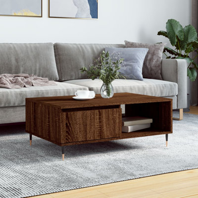 Erinn Four Leg Coffee Table with Storage