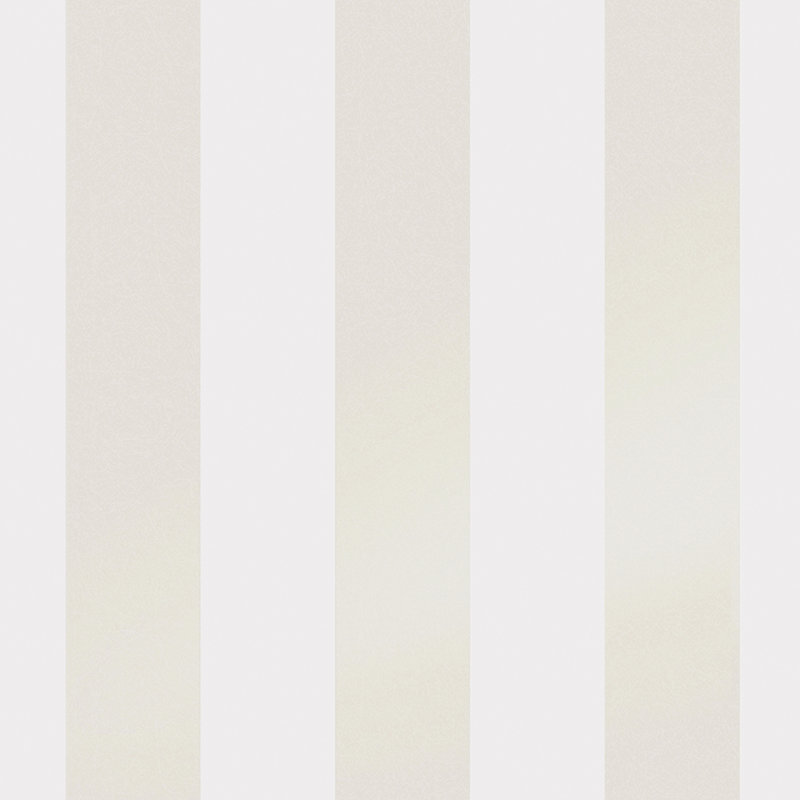 Laura Ashley Lille Pearlescent Stripe Wallpaper, White