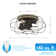 22" Evaro 3 - Blade Caged Ceiling Fan with Light Kit Included