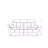 Blanche Grey Reclining Sofa With LED Lights-961989931