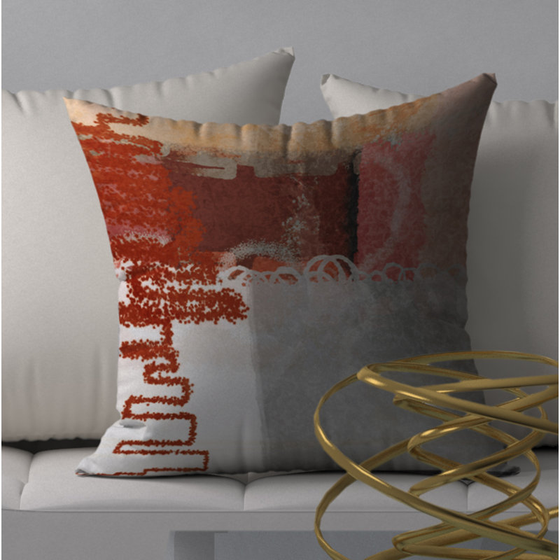 Housse de coussin carrée avec épices brillantes, 20 po X 20 po