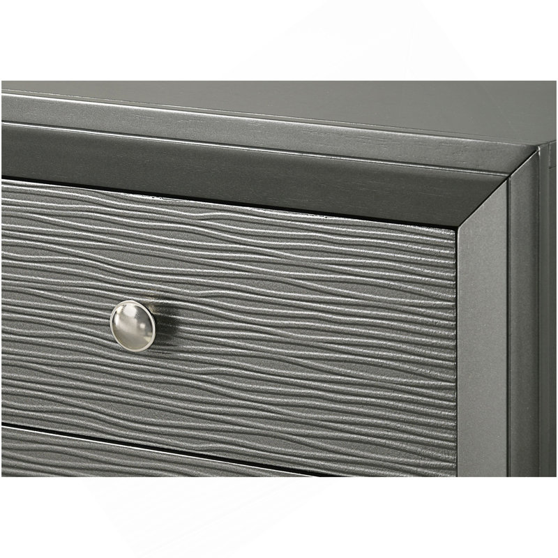 Commode ronde contemporaine à 9 tiroirs 1Pc