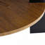 Ensemble de 2 tables basses et tables d'appoint rondes, formation de vide en PVC, table basse de 31,5 po avec rangement et table d'appoint de 15 po, ensemble simple, idéal pour le salon et la chambre à coucher.