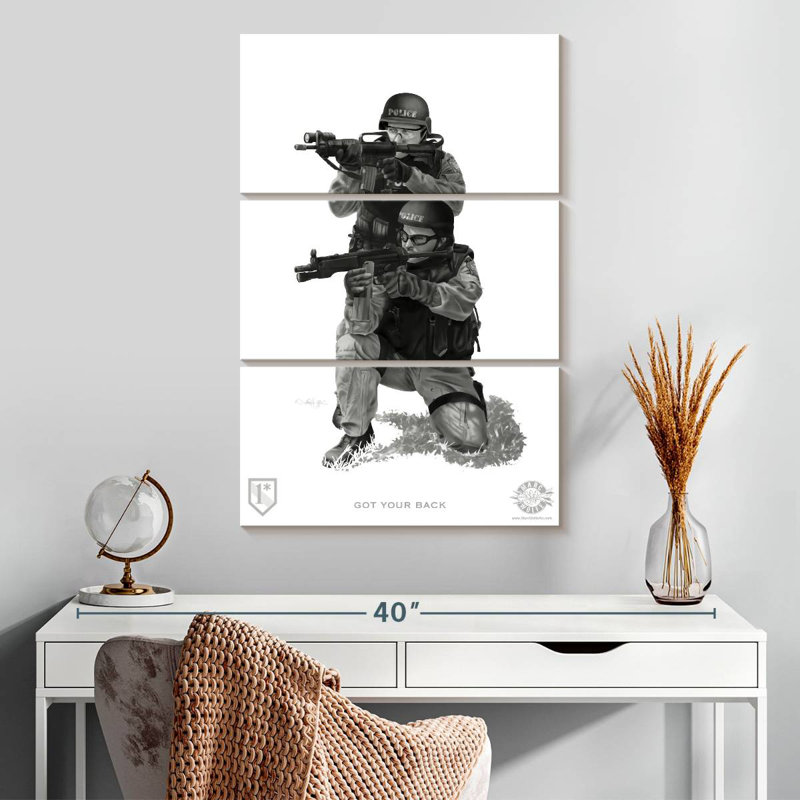 Got Your Back, 32" H x 20" W