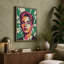 Portrait Pop Art - Wrapped Canvas-1092810049-1092810051