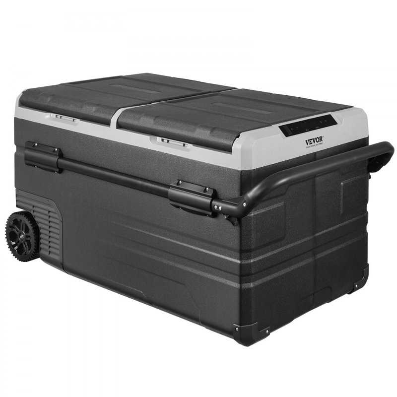 Portable Car Refrigerator Freezer Compressor 115 L Dual Zone for Car Home