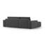 Alisbha 3 Seater Velvet Sofa Bed-778930218