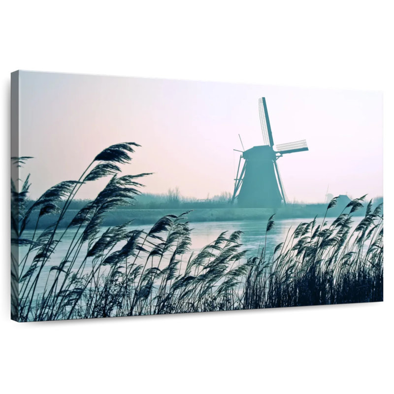 Moulin à vent hollandais Alvord Kinderdijk, H 34 po x l 51 po