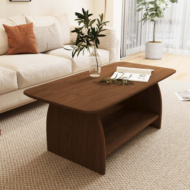 Table basse Modern, Noyer