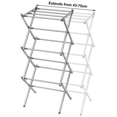 Plastic and Steel Foldable Standard Drying Rack