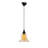 1 - Light Black Single Pendant
