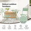 Square 3 - Piece 2 - Person 55Cm L Outdoor Bistro Set-117955449