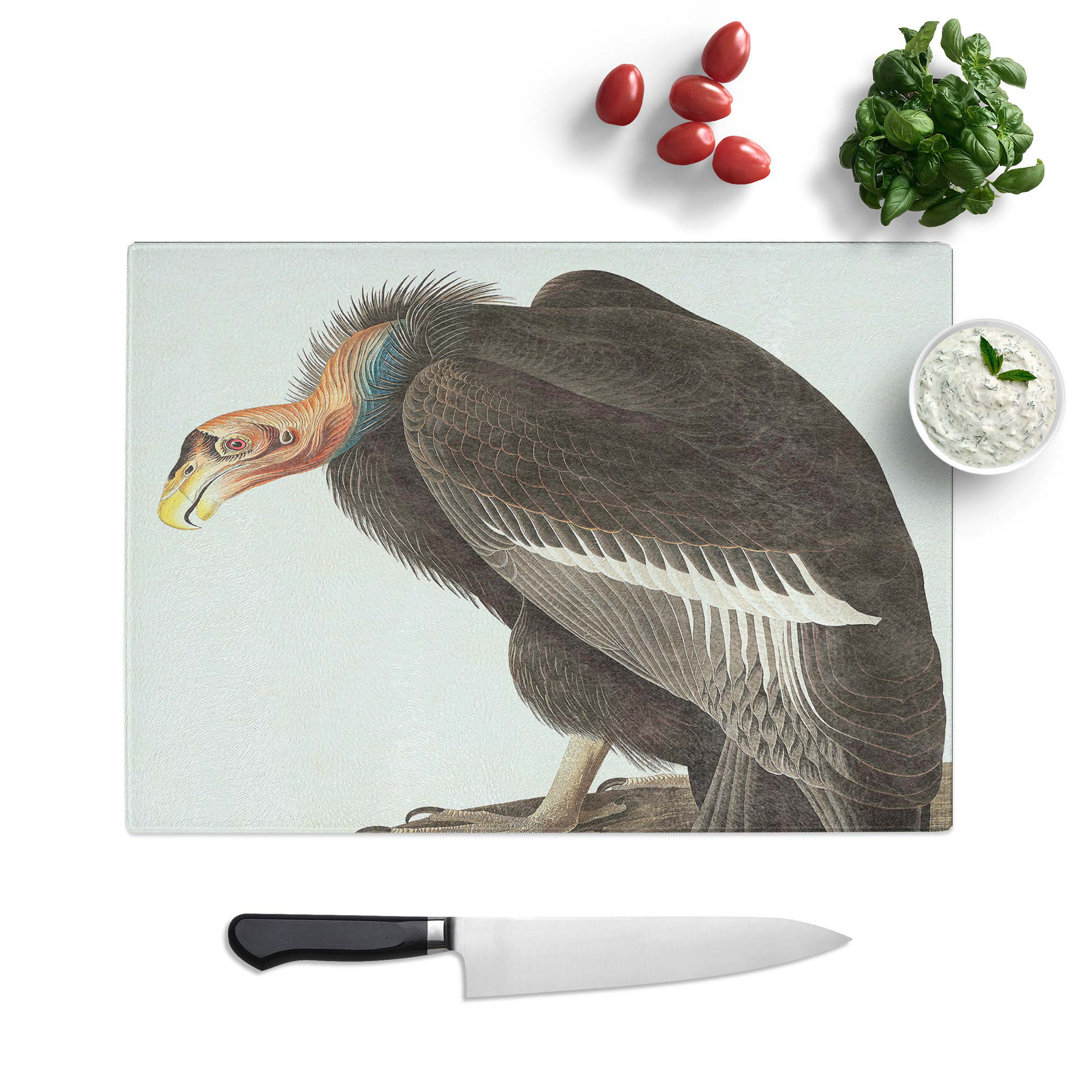 Tempered Glass Californian Vulture Chopping Board