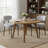 Sherpa Fabric Upholstered Dining Chairs Set with Backrest For Dining Room, Kitchen, Living Room-105947294