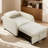 Pebblea Chenille Convertible Chair Bed-123709640