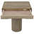 Langford Solid Wood End Table with Storage