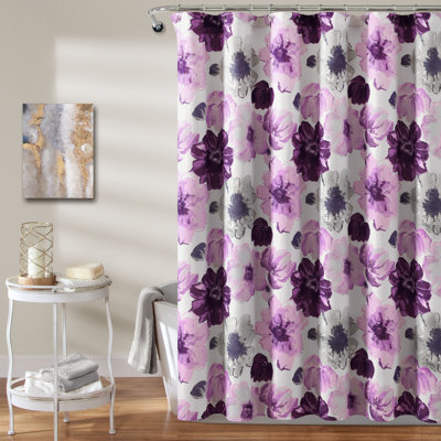 Leah Floral Shower Curtain