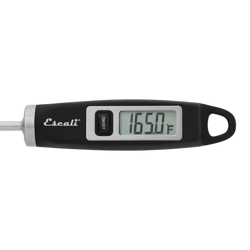Thermomètre à viande numérique Escali Gourmet, Noir