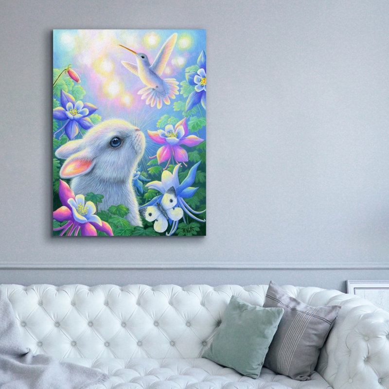 «Summer Splendor» par Bridget Voth, H 54 po x l 40 po x P 1,5 po