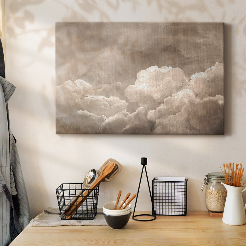 Toile tendue Painted Clouds I-Gallery, H 24 po x l 36 po