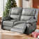 53.1'' Faux Leather Reclining Loveseat with Massage&Heat Function
