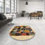 Tapis beige/brun/gris contemporain-769740458