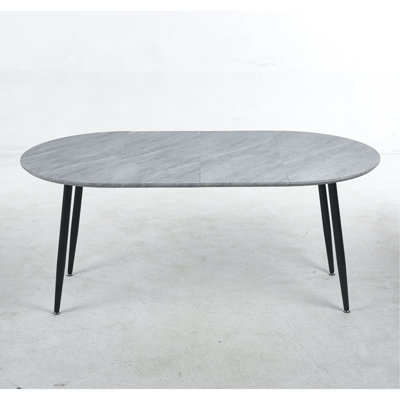 Extensible Table,DINING TABLE,OFFICE TABLE,COFFEE TABLE,Metal Leg,100/140/180X100x75cm