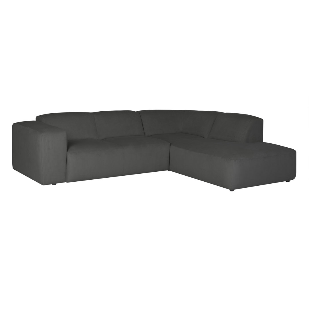 Ecksofa Chiodo - mittelgroßes Sofa Element - Ottomane