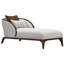 Houston Chaise - Pebble/Walnut