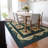 Premium Machine Washable Chiekezi AMF159 Midnight Rug-1420161882