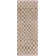 Jasha Checkered Beige/Brown Area Rug