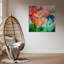 «Painted Petals LXI» par Tristan Scott - impression sur toile tendue-968655443