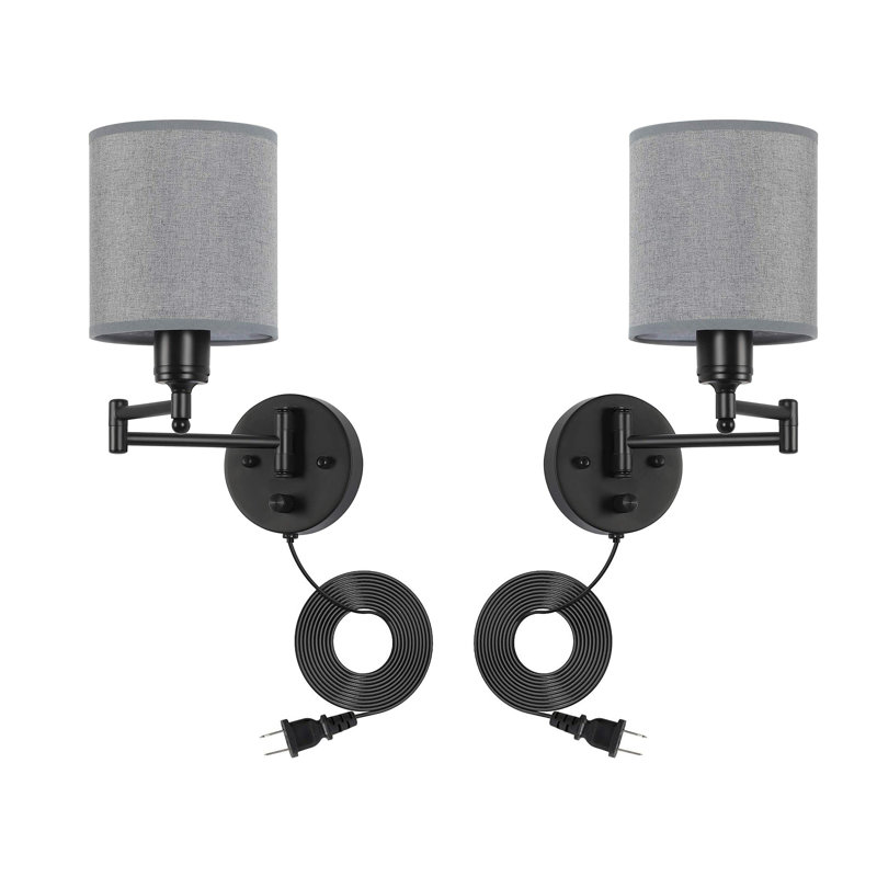 Iron Swing Arm Sconce