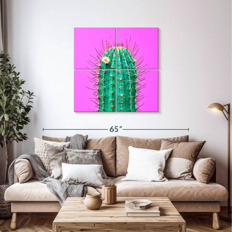 Harnek Floral Cactus