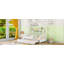 Lit simple en bois avec lit gigogne en bois, lit pour enfant avec tablette, blanc-213207908