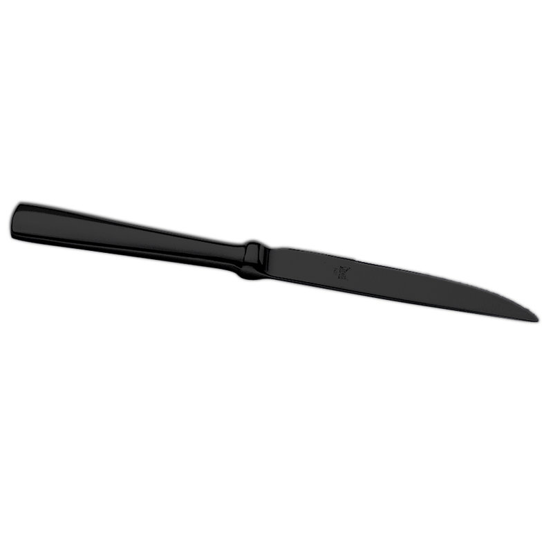 Brescia Stainless Steel Steak Knife, Black Gold