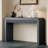 Rustic Console Table With Fluted Drawer Front-769769497