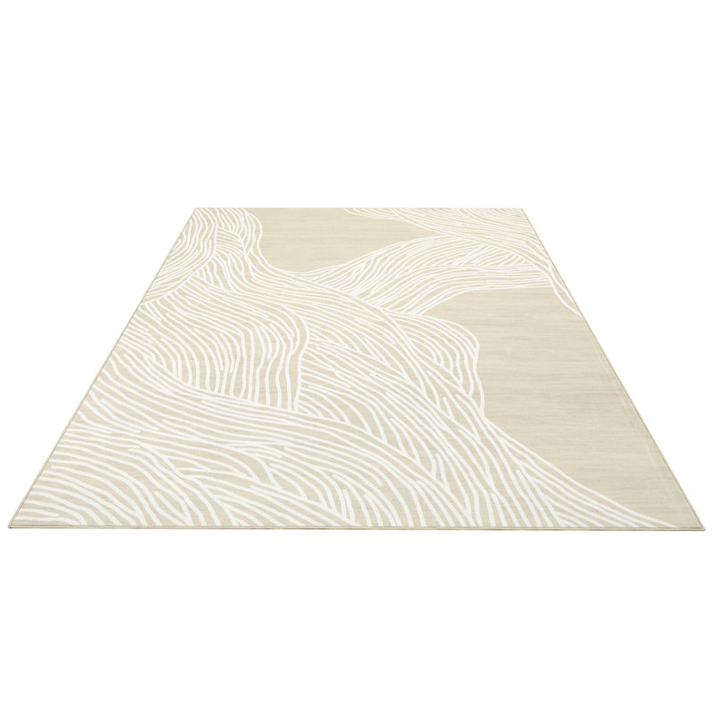 Area Rugs 5'x7' Machine Washable Rugs,Modern Abstract Print Pattern Non Slip Floor Carpet, for Living Room Bedroom Dining Room
