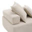Canapé modulaire en L surdimensionné Boneless