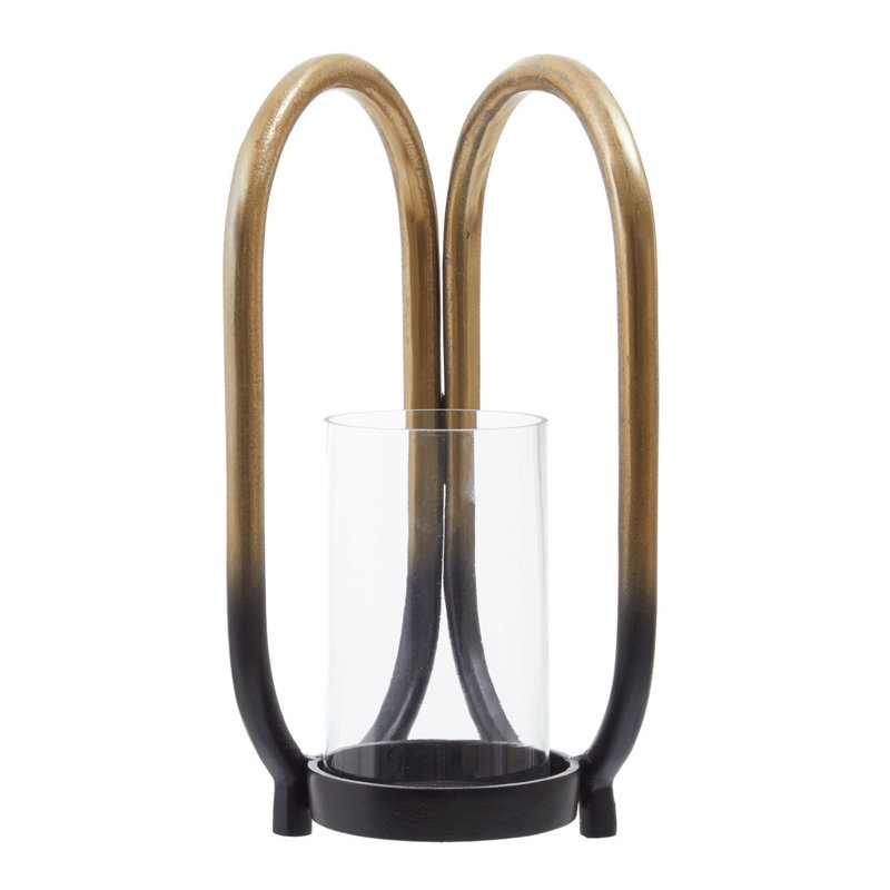 Azraf Metal Tabletop Tealight Holder, 35cm H x 20cm W x 19cm D