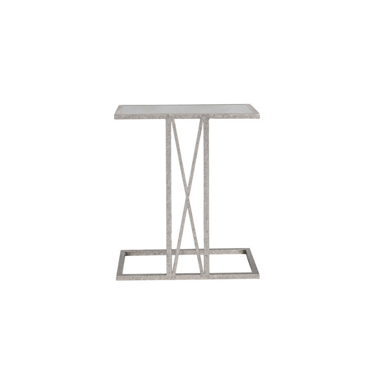 Medallion Marble End Table