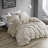 Maca Texture Print Comforter Set-537814367-537814354