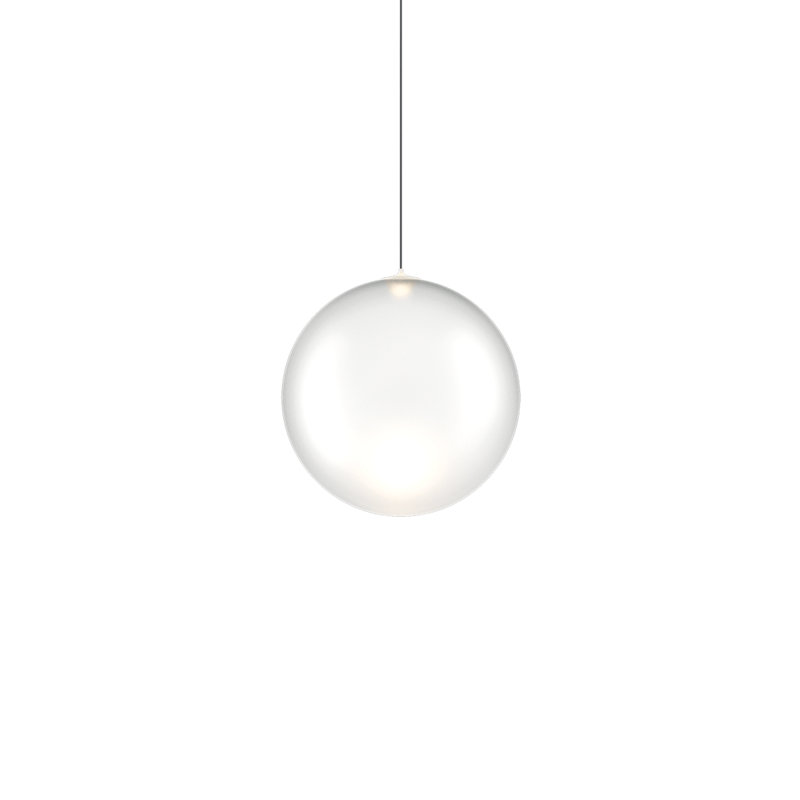 Lodes Solo 18 Suspension Lamp Low-V, Frosted White
