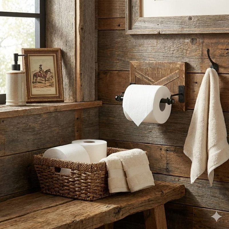 Wall Mounted Toilet Paper Holder