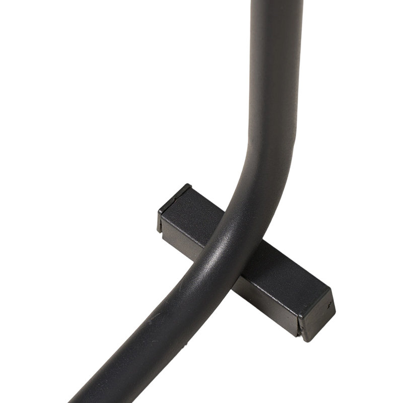 Tray Top Frame End Table, Black, Black