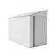 Pièce en tôle de fer blanc, charnière simple à porte latérale 4 * 8 pi, pour rangement dans la cour en banlieue, remise de 4 * 8 pi avec porte à charnière, bonne ventilation, projets de chemin de fer à grande vitesse pour chantiers de construction